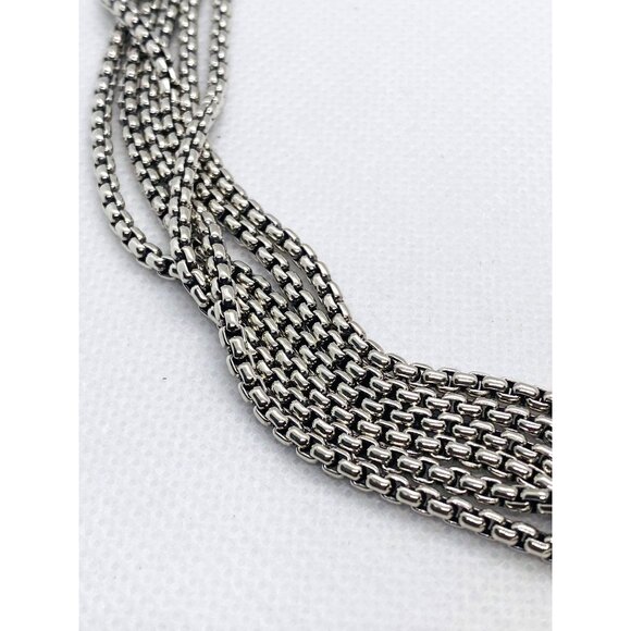 David Yurman 6 Strand & Quatrefoil Enhancer 925 585 - Picture 4 of 13